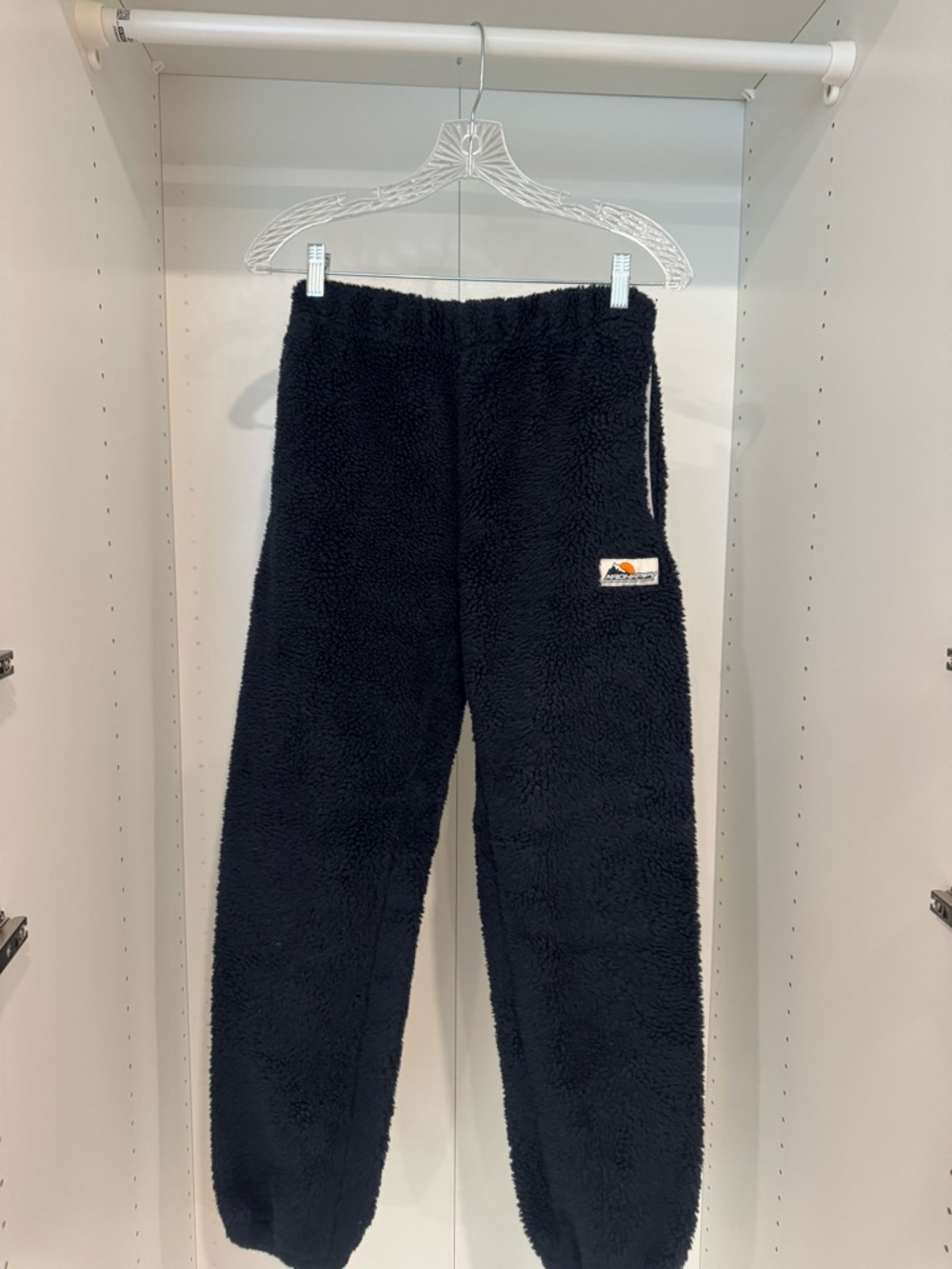 Madhappy Sherpa Fleece Sweatpants with Patch
